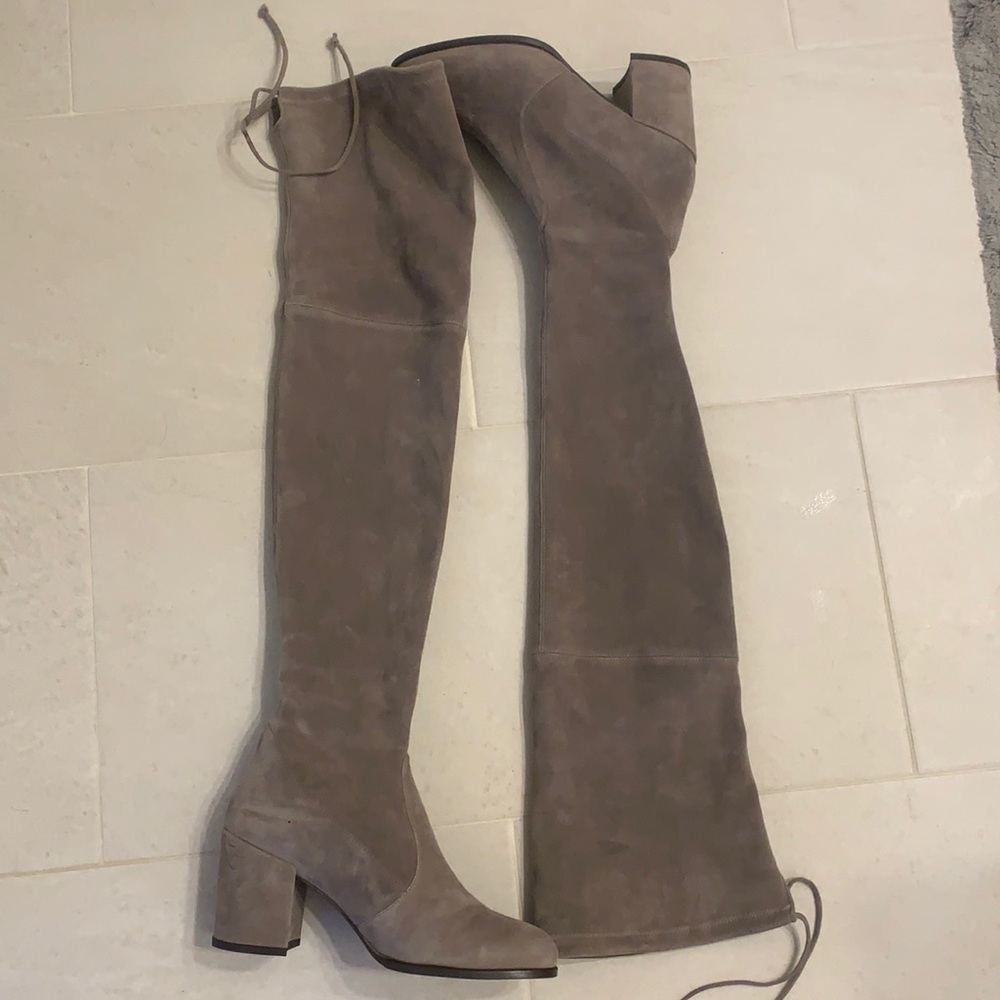 Stuart Weitzman over the knee Tieland boot. VGUC. Size 7.5
